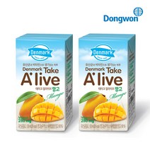 덴마크 얼라이브 망고 120mlx32팩, 32개, 120ml