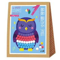 [블루래빗] 아트스타트 폼폼 콜라주 키트, 단품