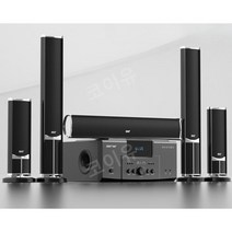 서라운드 시스템 3D 5.1채널 사운드박스 홈시네마 스피커 우퍼, 5.1 홈 시어터 + 무선 마이크