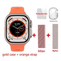 스마트워치 849mm 420*485 NFC 리로지오 intente PK ZD8, Orange-PMilan-N_49mm