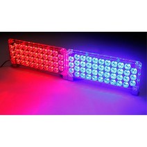 차량용 LED 84발 경광등 12V 미니컨트리맨 아반떼AD 말리부 IG 티볼리 4세대카니발 싼타페TM 더뉴쏘렌토 올뉴K5 레이 QM3 K3 G80 BMW 팰리세이드 k3, 3청+청