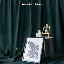 키밍 촬영 스튜디오 배경천 스크린 크로마키 10컬러, 4x2.4m_블랙, 본상품선택