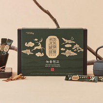 HY(한국야쿠르트) 녹용천고 발효 발휘 농축액 12g(60포)+쇼핑백, 1박스, 60포