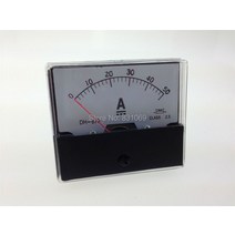 유속계 1개/몫 DH670 DC 0-50A + 션트 아날로그 앰프 패널 미터 전류 브랜드 뉴, 한개옵션0