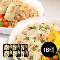 허닭 슬림 도시락 220g 6종 18팩, 슬림새우볶음밥 롱치즈소세지 18