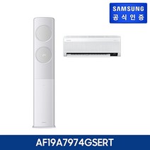 삼성전자 삼성 비스포크 무풍 클래식 에어컨 홈멀티 19+6형 (62.6+18.7㎡) AF19A7974GSERT + 신세계상품권 5만원, 없음
