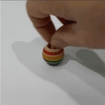 거꾸로 도는 버섯팽이 1개 만들기 학습 놀이 팽이