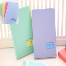 사진 카드 명함 다용도 보관 120포켓수납 미니 포켓앨범, 블루그린