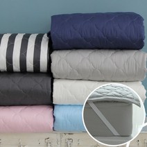 바숨 패밀리 침대패드 킹/라지킹 맞춤사이즈, 패드 220×200, 아이보리