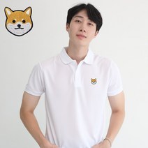 멋지군 코오롱 쿨론 쿨 기능성 시바자수 카라 반팔 티셔츠