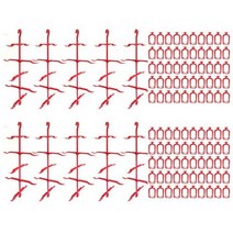 에이스몰 곶감걸이 10개 + 꼭지핀 100개 + 손바닥파리채, 1세트