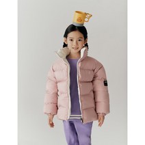 빈폴키즈 (BEANPOLE KIDS)(30%OFF) 라이트 핑크 데일리 리버서블 푸퍼 다운.
