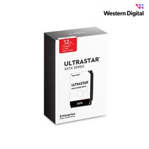 WD ULTRASTAR 12TB DC HC520 패키지 1PACK HDD (SATA3/7200RPM/256MB)
