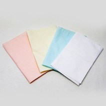 자수용컬러손수건(45cmX45cm), 화이트