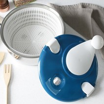 스텐레스 야채탈수기 식품용 탈수기 채소 물빼기 수동, 레드