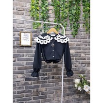 퐁당 / 동글 라운드 세라 빅카라 블라우스