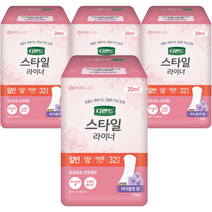 디펜드 스타일 라이너 여성 바이올렛향 일반 32Px4팩 /요실금
