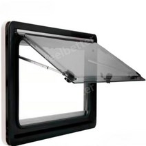 카라반 차박 카라반 창문 이중창 모기 글램핑 모기, 500mm너비x450mm높이직각이중층모기차양, 1개