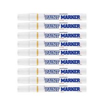 문화연필 페인트마카 노랑, 1색, 48개