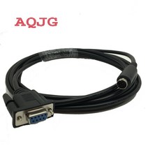 8P 미니 Din 수-암 DB9 RS232 PLC 케이블 2.5M 미쓰비시 Melsec PS2-DB9 키보드 3M 5M 1.5m 6ft, 08 Others length