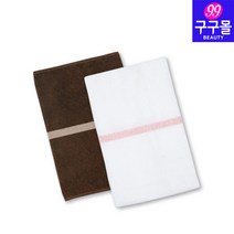 [구구몰] 스팀타올(12장세트-화이트/모카) 수건 페이스타올 세안타올 타월, 12205. 모카(12장)