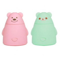 건조한방 자동차 USB 미니 투명 가습기 강아지코가습 여직원선물 공부방가습기, 팬더가습기 핑크