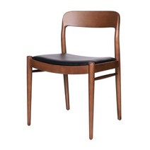 [하이파가구] 벤스/ 원목카페의자 식탁의자 색상2, COLOR:월넛