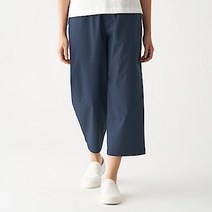 무인양품 와이드 크롭 팬츠