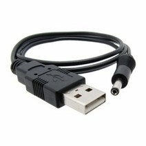 케이블 허브 외장하드 파워 USB 1M 외경 3.5 내경 1.4, 색상:[색상]본상품