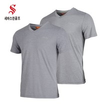 세바스찬골프 남성 데일리 브이넥 반팔 티셔츠 J291 J292
