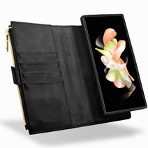 하이온 파치오 지퍼형 가죽 다이어리 휴대폰 케이스