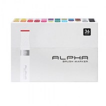 [∂LL7] 알파 브러쉬마카 60색 K 전문가용마커 미술용 세트 디자인 전문가용 컬러 스케치 디자인용_h§eEA, 옵션무[#@$], §본상품§e