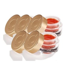 립마스크 Peach 0.50OZ Grande Cosmetics Grandepout Plumping Lip Mask, 5팩