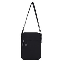 Xierya 남자 가슴 가방 간단한 저장 가방 여행 작은 미니 블랙 Crossbody 가방 미니 커피 가방 어깨 가방 Satchel 손 가방크로스백 숄더백