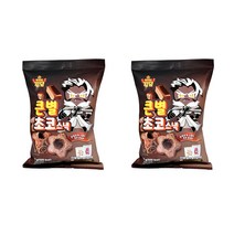 쿠키런 킹덤 큰별 초코스낵 간식거리 초코과자, 99g x 2개, 99g