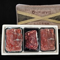 함평 나비골농협 한우선물세트 명절선물세트, 한우선물세트 실속정육세트 1호 (1.8kg)