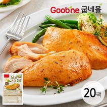[굽네 오통닭]치킨맛 오븐구이 통 닭가슴살 오리지널 110g*20팩 CQ05, 02.오통닭 오리지널 20팩_CQ05