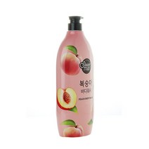 샤워메이트 복숭아 바디워시 과일향, 1000g, 2개