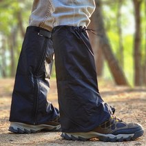썬멀티 남여공용 사계절 롱스패츠-작업 산행 눈길 등산 작업용 스패츠 각반, 검정