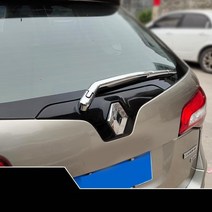 발판 페달abs 크롬 리어 테일 와이퍼 커버 renault koleos 2007-2015 윈도우 와이프 트림 플라스틱 도금 자동차 스타일링 커버 스티커, 없음