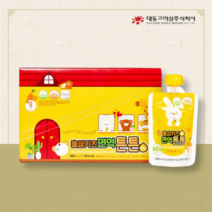 대동고려삼 홍삼키즈면역튼튼 50g 바나나퓨레 녹용 사양벌꿀 초등학생 홍삼 어린이 유아 키즈, 10팩