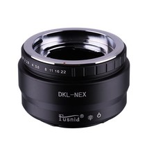 DKL-NEX 렌즈 어댑터 망막 Dkl Voigtlander Deckel 소니호환 E NEX A72, 한개옵션0