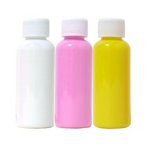 푸어링아트페인트 50ml X3색 인형별매 흰색분홍노랑 푸어링 아트 페인트 플루이드, 본상품선택, 상품선택