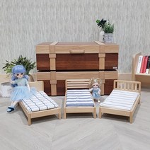 구체관절인형가구 USD 26-30cm 포켓 16cm 원목 인형침대 DB-001, 자작 A타입
