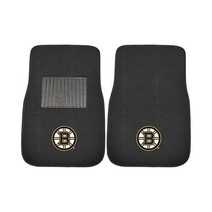 FANMATS NHL 유니섹스-성인 2피스 자수 팀 로고 자동차 매트 세트, Dallas Cowboys, One Size_Black