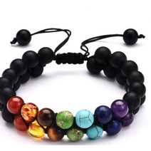 천연석 염주 팔찌 소원 행운 장수 건강 기원 오닉스