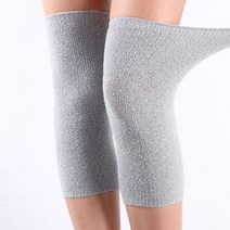 키키공작소 무릎 보호대 시림 탄력 라텍스 밴드 워머, 그레이, 1개