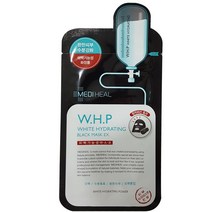 메디힐 WHP 미백수분 블랙 마스크 20매 마스크팩, 1매, 20개