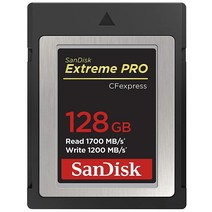 SanDisk 익스트림 프로 CF익스프레스 카드 타입 B 128GB SDCFE-128G-GN4NN