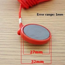 헬스용품 러닝 머신 안전 잠금 자기 스위치 피트니스 장비 체육관, 32MM+32MM
